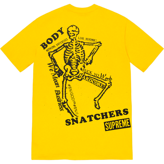 Supreme Body Snatchers Yellow Tee