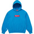 Supreme Box Logo Cyan Hoodie
