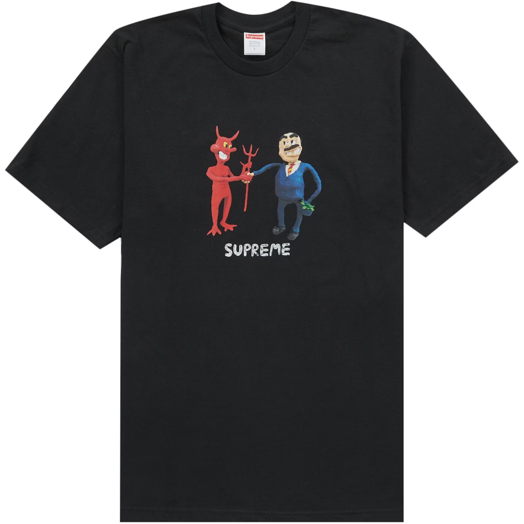 Supreme Business Black Tee – WyCo Vintage Broadway