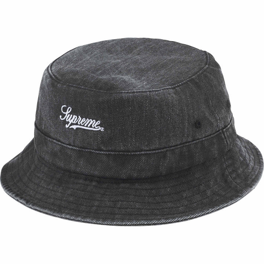 Supreme Coated Denim Black Crusher