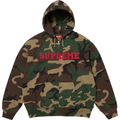Supreme Collegiate Applique Woodland Camo Zip Up Hoodie