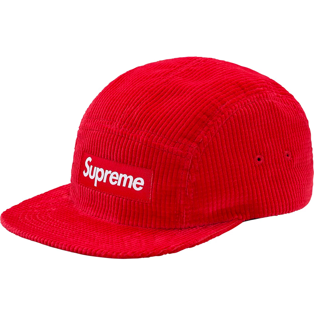 Supreme Corduroy Red Camp Cap - WyCo Vintage, Kansas City's Supreme Corduroy Red Camp Cap - WyCo Vintage, Kansas City's