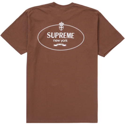 Supreme Crest Brown Tee