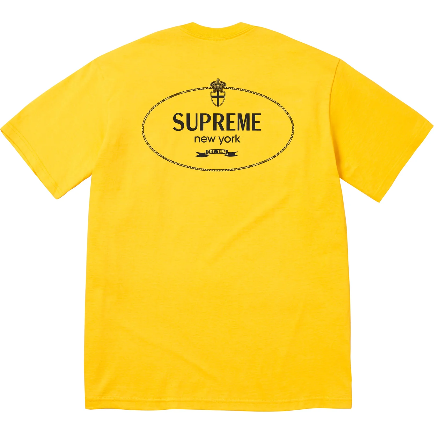 Supreme Crest Yellow Tee