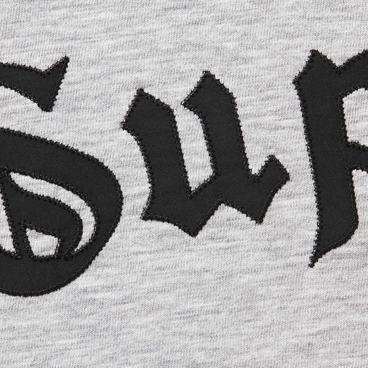Supreme Cross Heather Grey S/S Top