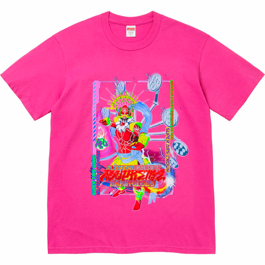 Supreme Electromagnetic Fuchsia Tee