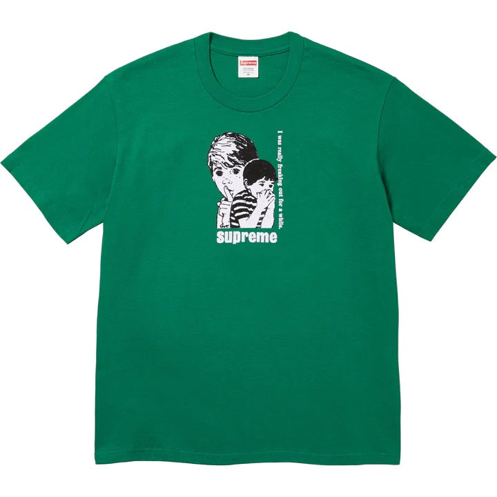 Supreme Freaking Out Light Pine Tee