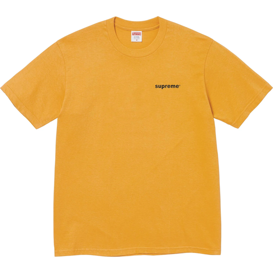 Supreme Fuck Money Mustard Tee