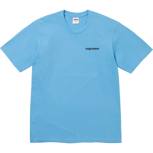 Supreme Fuck Money Bright Blue Tee