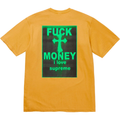 Supreme Fuck Money Love Supreme Mustard Tee back