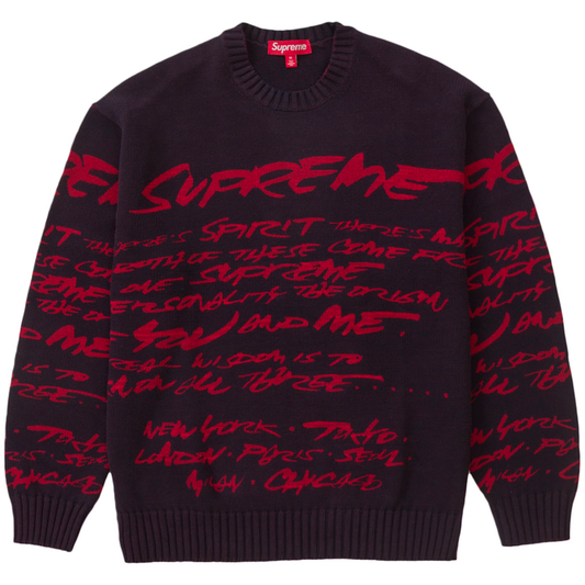 Supreme Futura Navy Sweater