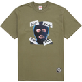 Supreme God Save Us Light Olive Tee