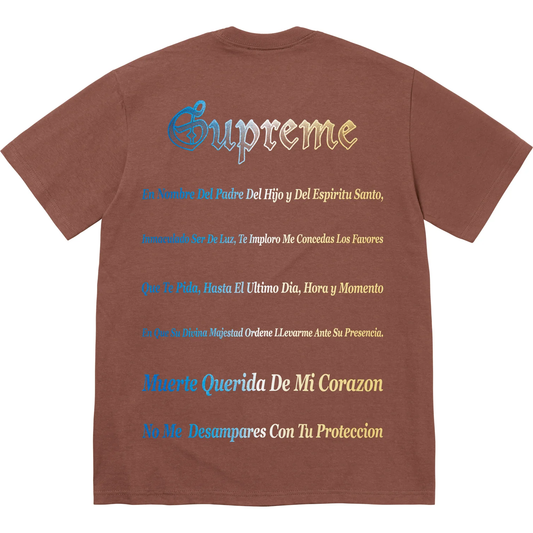 Supreme Grim Reaper Brown Tee