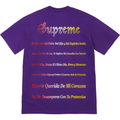 Supreme Grim Reaper Purple Tee