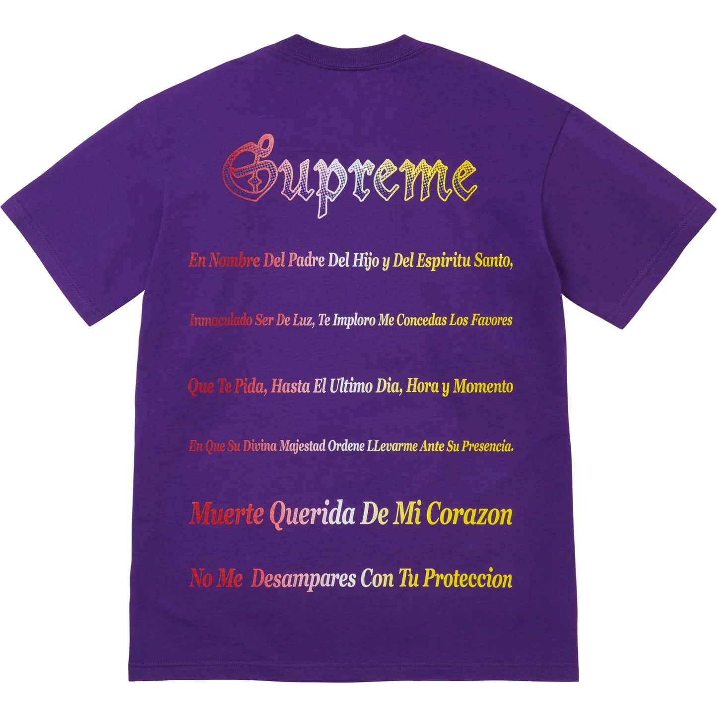 Supreme Grim Reaper Purple Tee