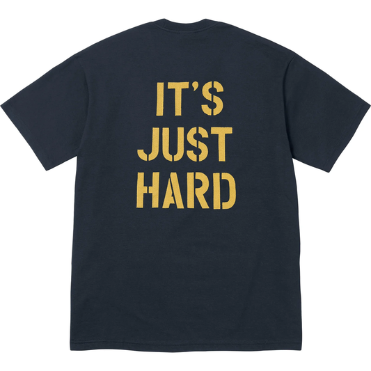 Supreme Hard Navy Tee