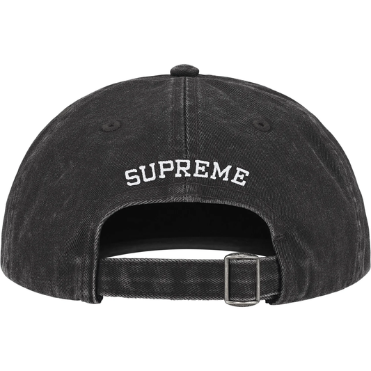 Supreme Italy Black 6-Panel Hat