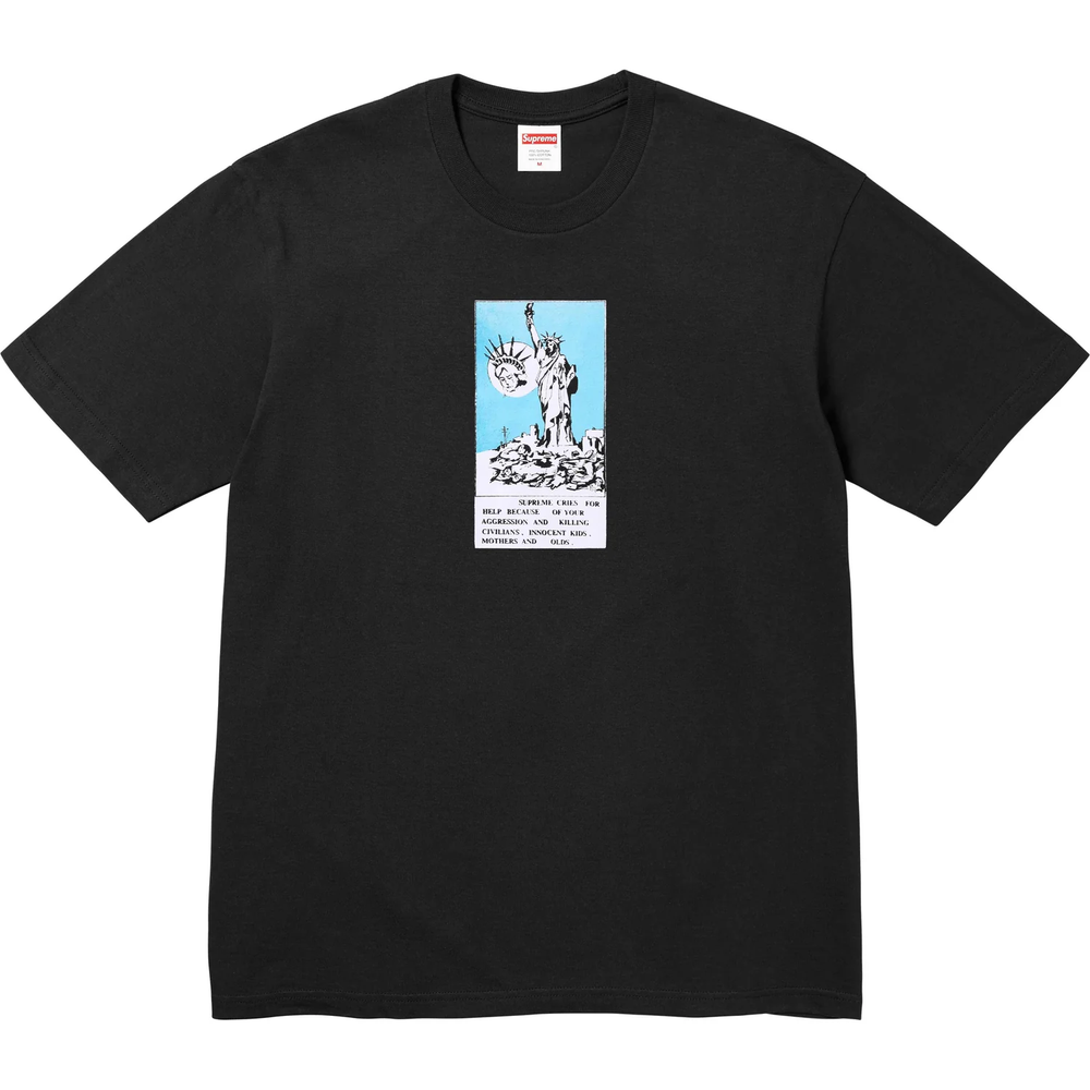 Supreme Liberty Black Tee