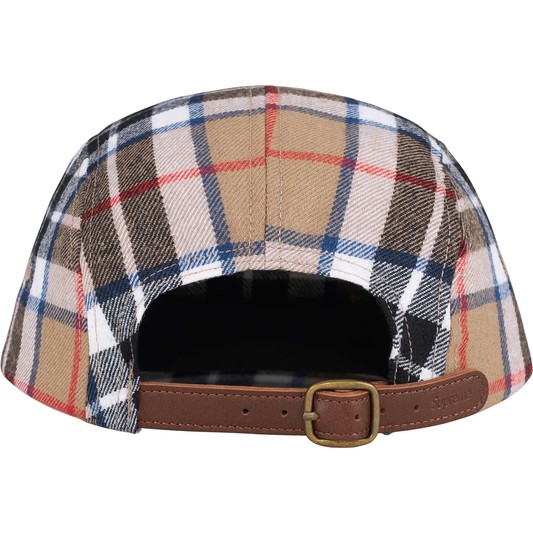 Supreme Lochcarron Tan Plaid Camp Cap