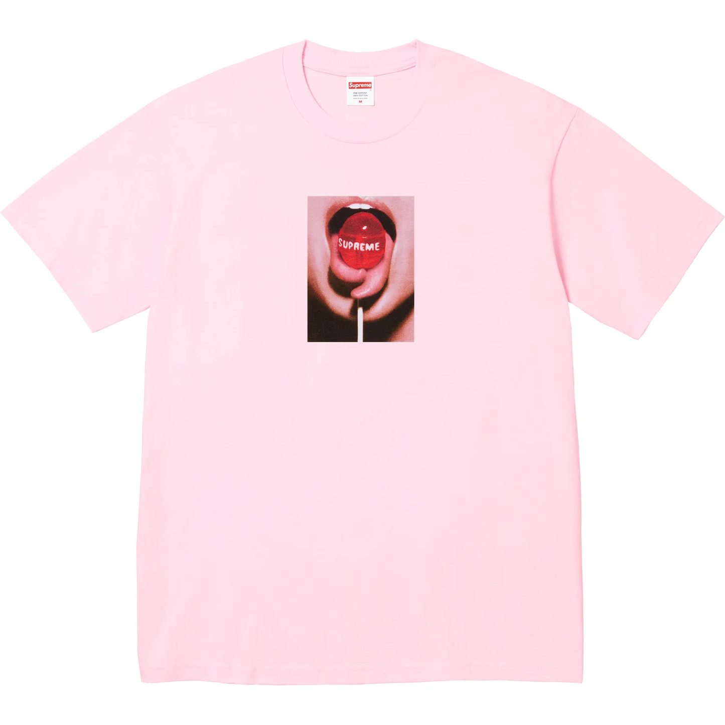 Supreme Lollipop Light Pink Tee