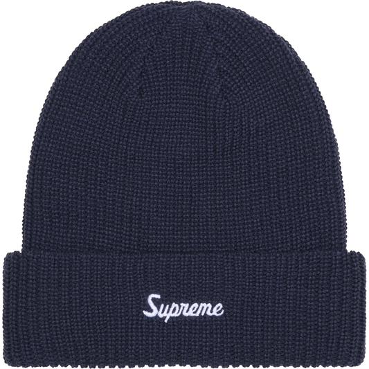 Supreme Loose Gauge Navy Beanie