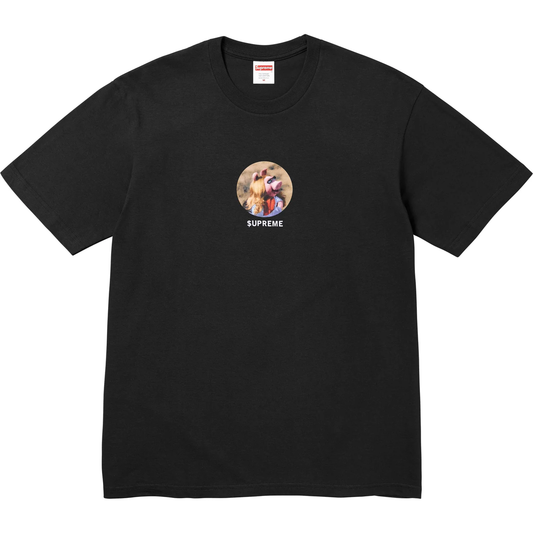 Supreme Miss Piggy Black Tee