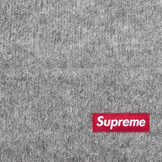 Supreme Mohair Heather Grey Beanie