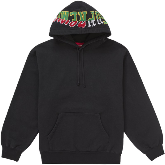 Supreme Multi Logos Black Hoodie
