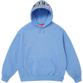 Supreme Multi Logos Light Blue Hoodie