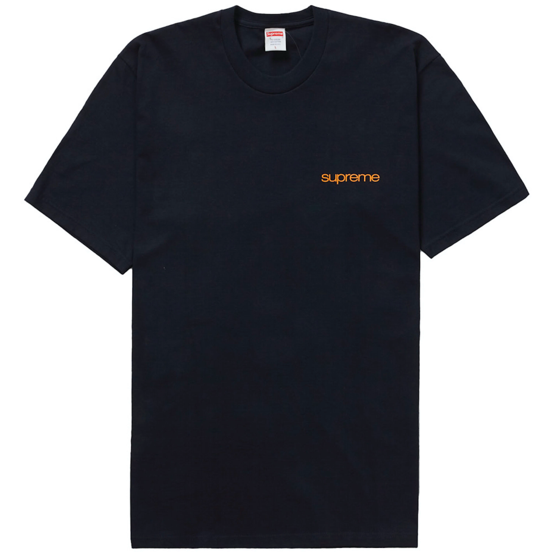 Supreme NYC Navy Tee – WyCo Vintage Broadway Supreme NYC Navy Tee – WyCo Vintage Broadway