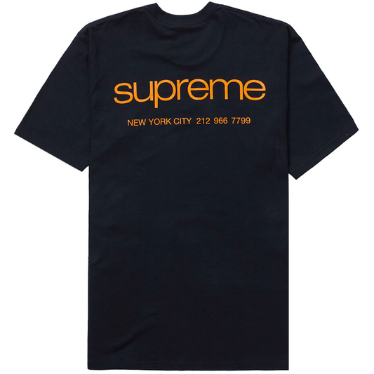 Supreme NYC Navy Tee