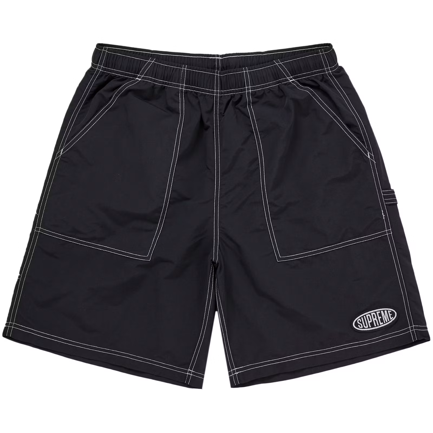 Supreme Nylon Painter Short Black