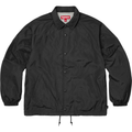 Supreme Old English Arc Black Coaches Jacket