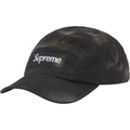 Supreme Overdyed Black Camp Cap