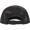 Supreme Overdyed Black Camp Cap