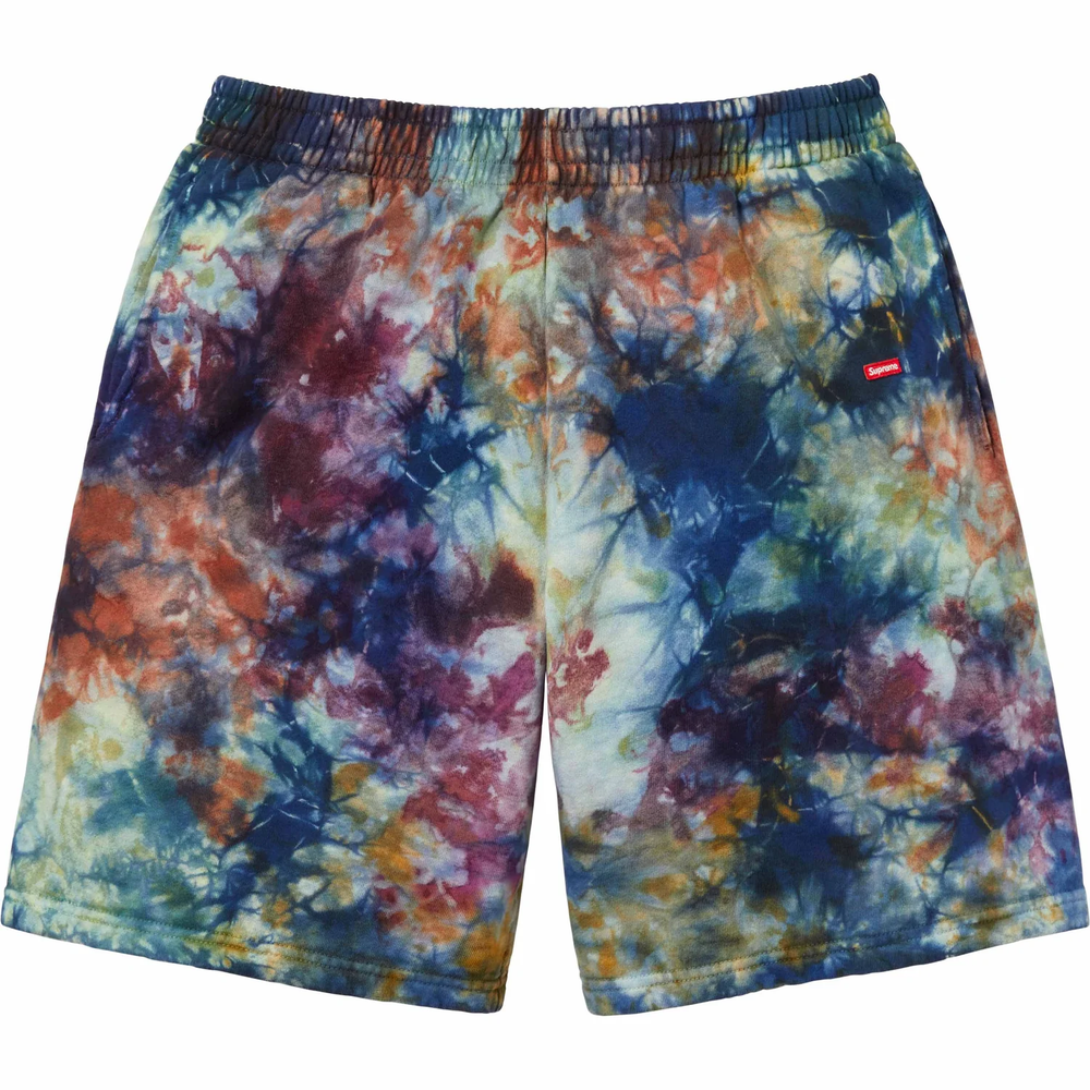 Supreme Overdyed Small Box Multicolor Sweat Shorts