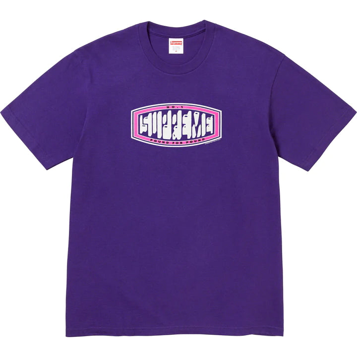 Supreme Pound Purple Tee