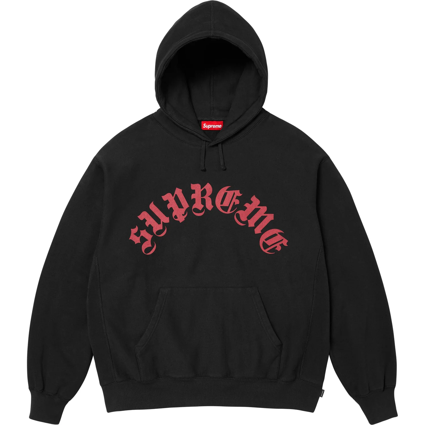 Supreme Printed Arc Black Hoodie