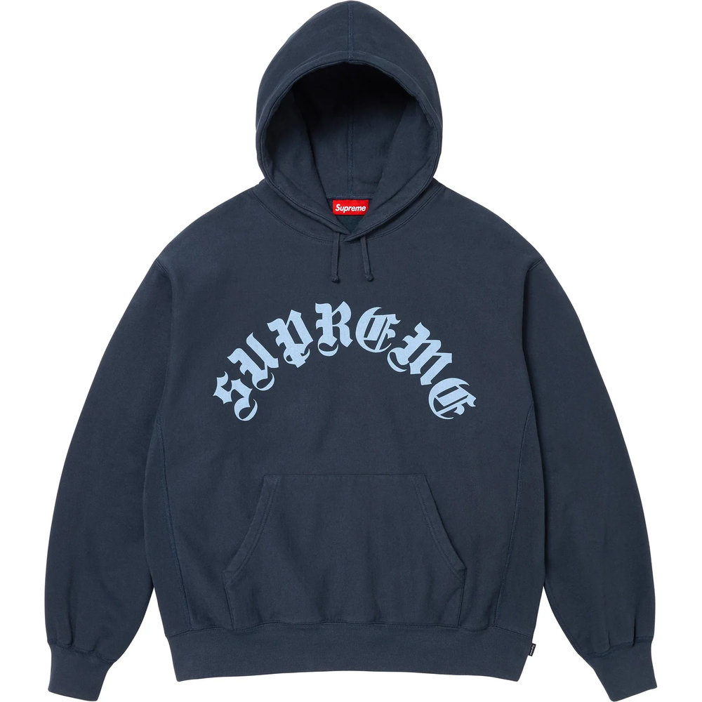 Supreme Printed Arc Navy Hoodie