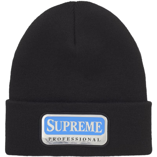Supreme Proffessional Black Beanie