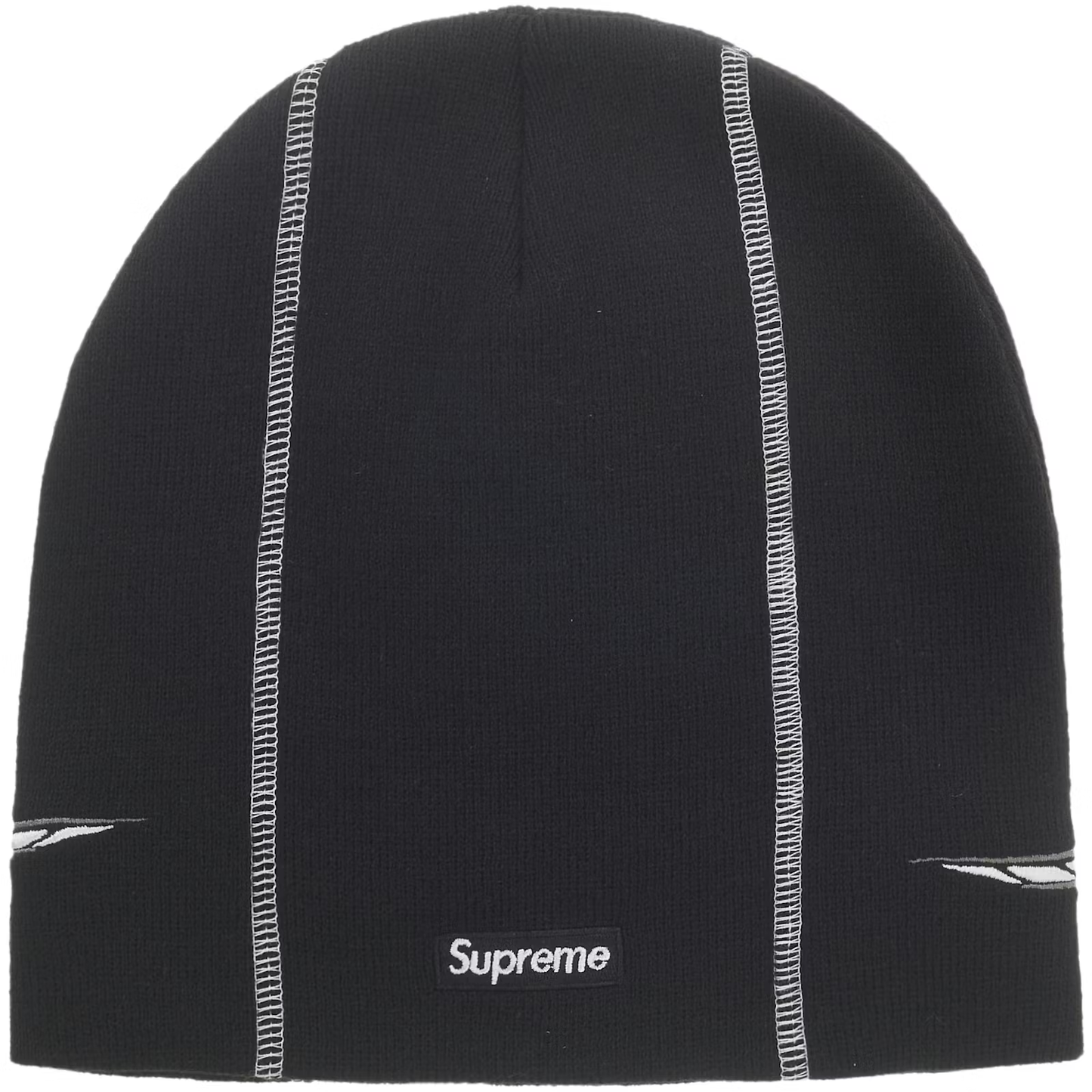 Supreme Racing Panel Black Beanie