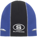 Supreme Racing Panel Blue/Black Beanie
