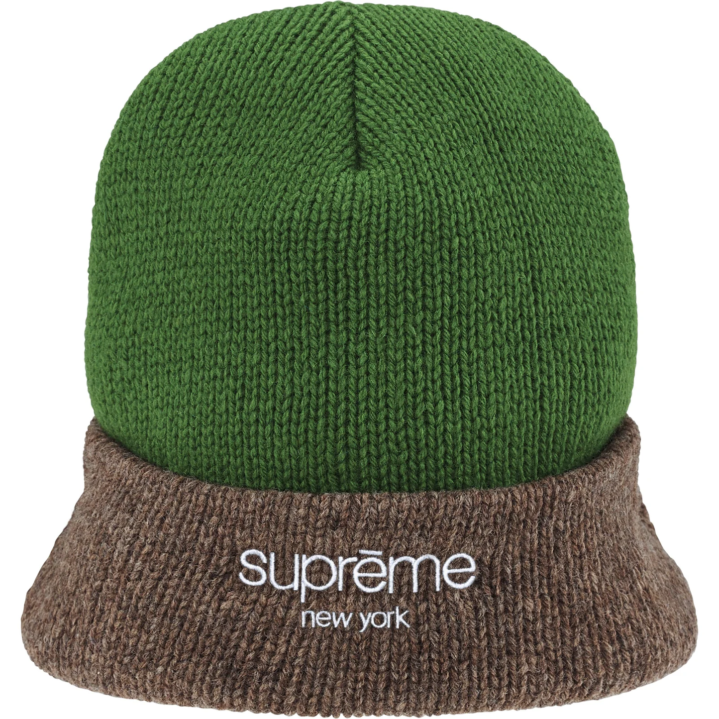 Supreme Radar Olive/Brown Beanie