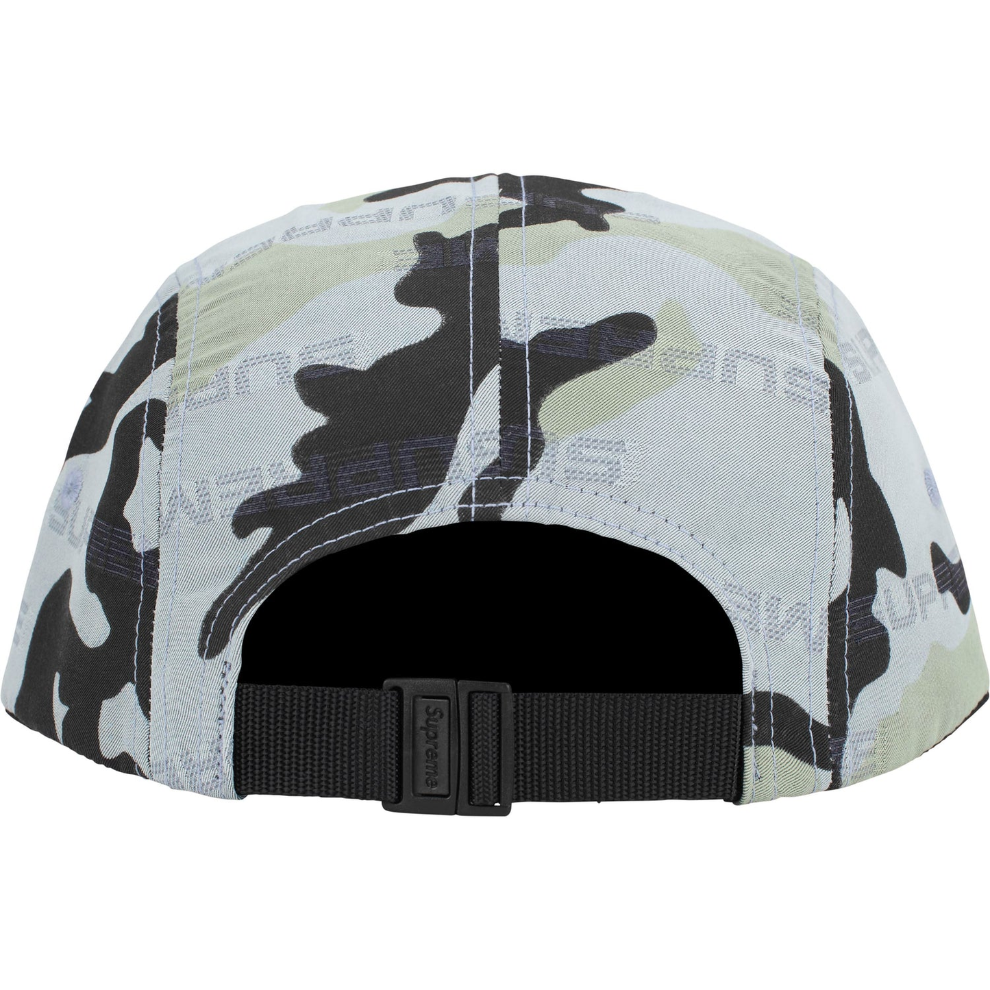 Supreme reflective camo camp cap shop