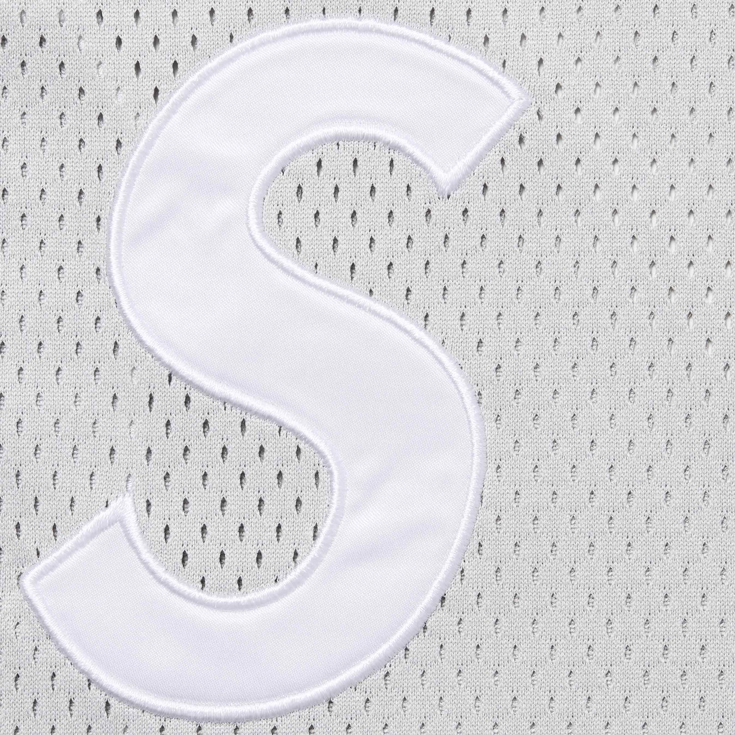 Supreme S Logo Grey Baseball Henley - WyCo Vintage, Kansas Supreme S Logo Grey Baseball Henley - WyCo Vintage, Kansas