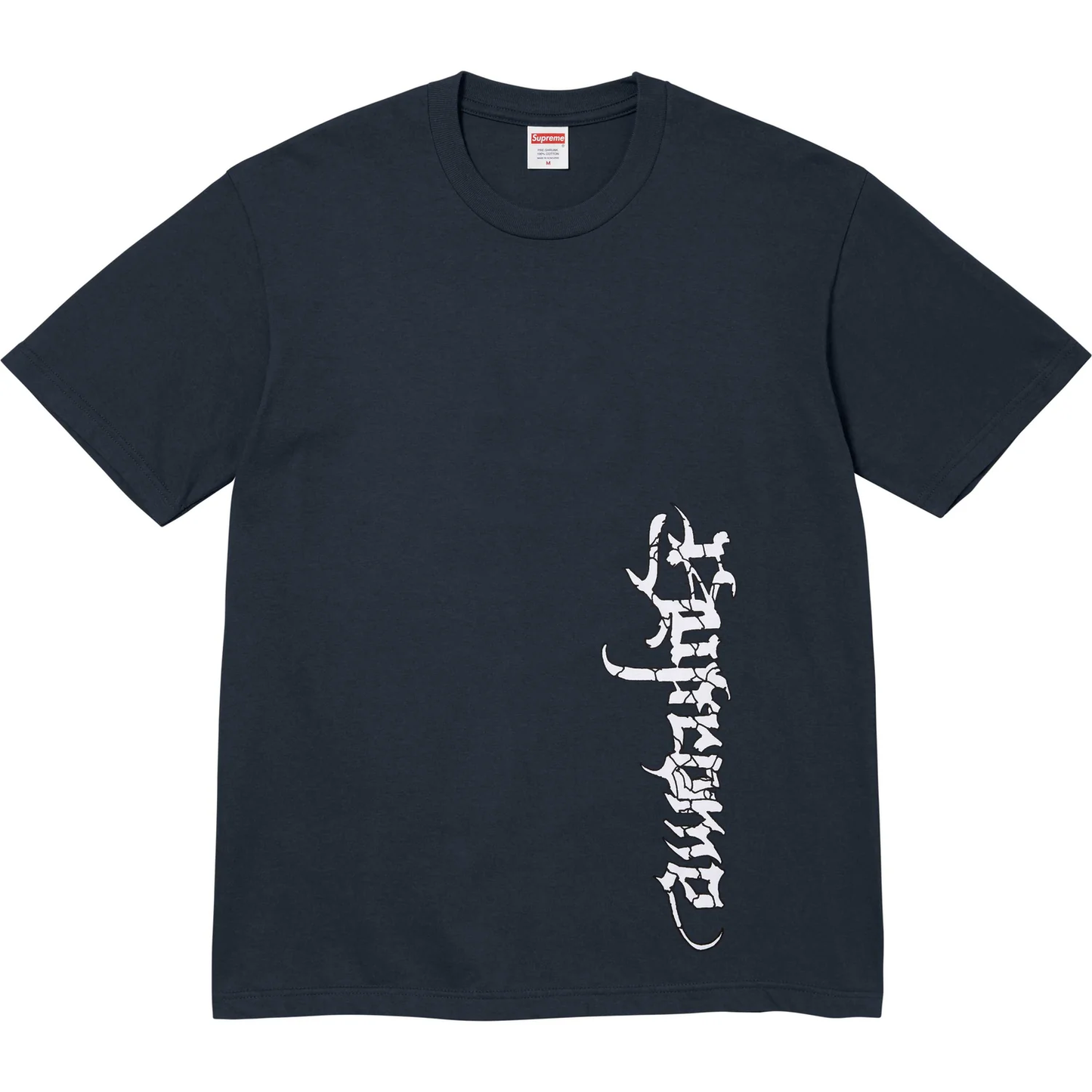 Supreme Satan Navy Tee WyCo Vintage Kansas City s Premier Destination for Streetwear Sneakers and Vintage Tees WyCo Vintage Broadway