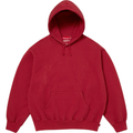 Supreme Satin Applique Dark Red Hoodie