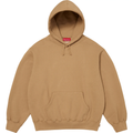Supreme Satin Applique Light Tan Hoodie