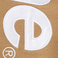 Supreme Satin Applique Light Tan Hoodie