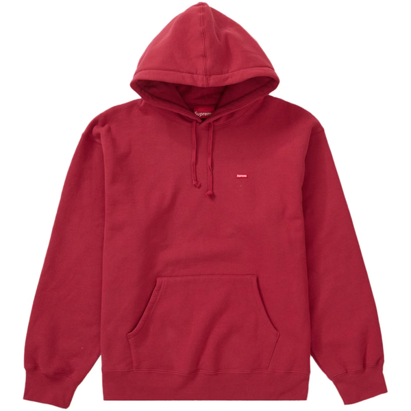 Supreme Small Box Logo Dark Red Hoodie